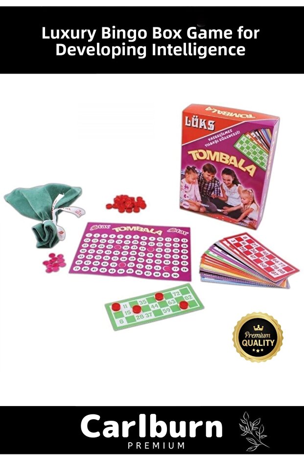 Premium Educational Intelligence Developer Tutorial Entertainment Family Party New Year Event Luxury Bingo Game
