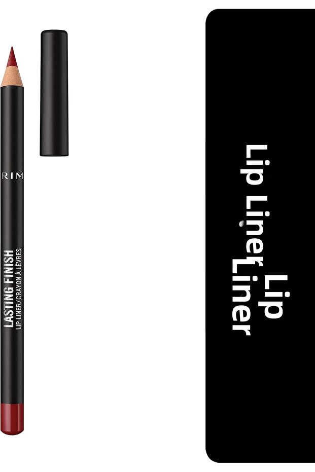 Lasting Matte Lip Liner - 580 - Bitten Red, 1.2g