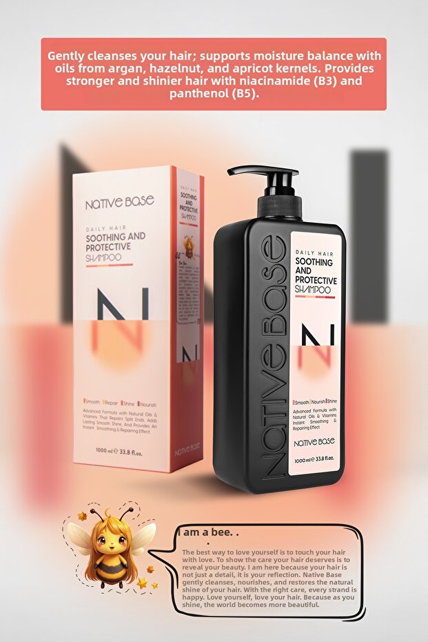 Calming and Protective Shampoo 1000 ml - 5