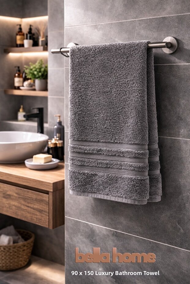 Luxury Cotton Pack Bath Towels | 90X150 cm | 1 Piece | Soft & Absorbent | Comfortable & Stylish