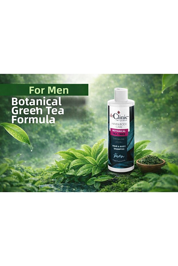 Dr.Clinic Anti-Dandruff Green Tea Herbal Shampoo