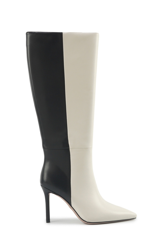Justin 5Pr Black White Women's Heeled Boots