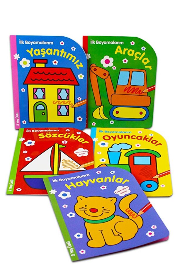 My First Painting Set 5 Books - Parıltı Publications