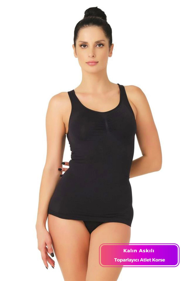 Recovery 2 Size Slim Look Firming Shaping Stretchy Thick Straps Women's Athlete Corset