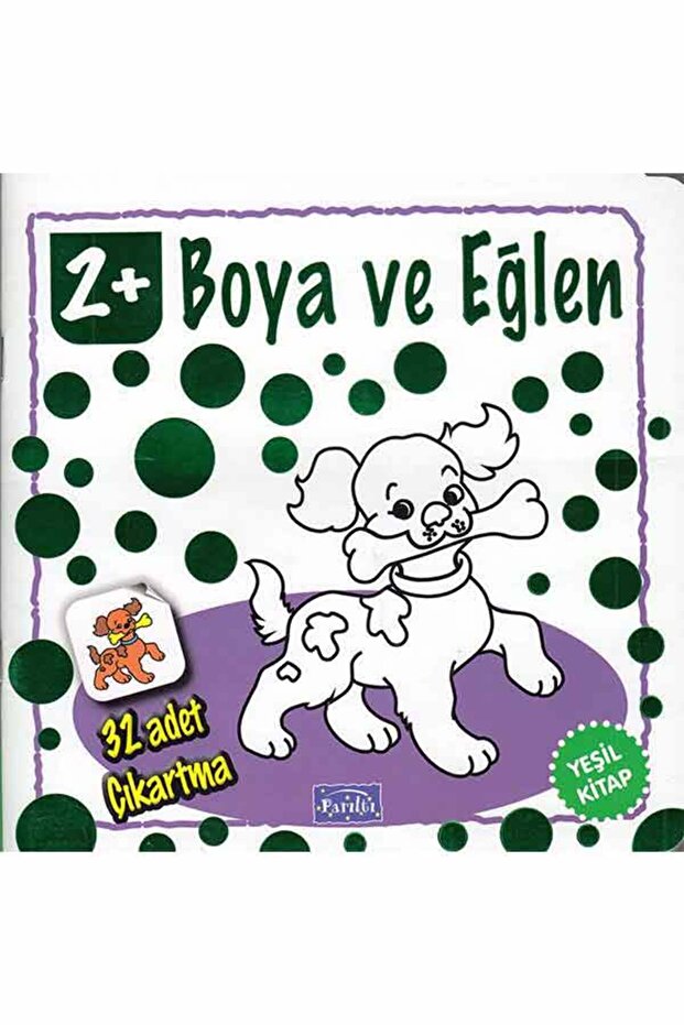 Color and Have Fun Green Book - Parıltı Yayınları