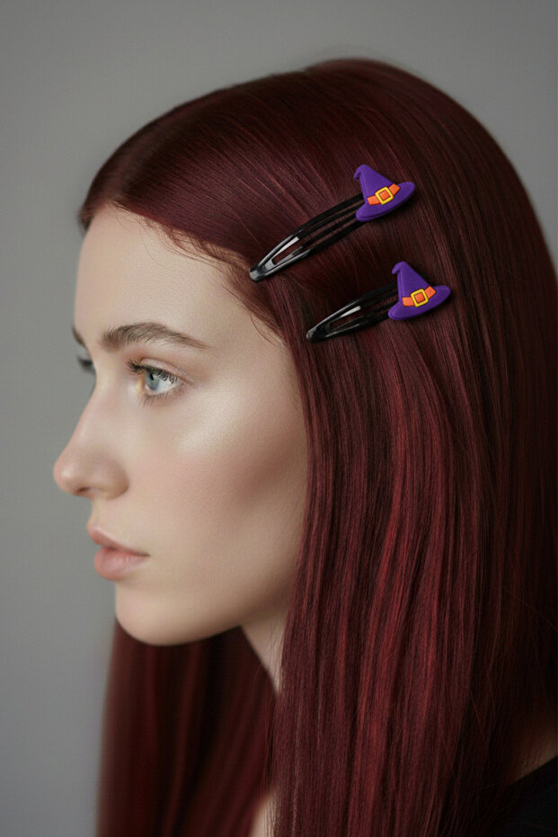 HALLOWEEN HALLOWEEN HAIR CLIP 2 PIECES