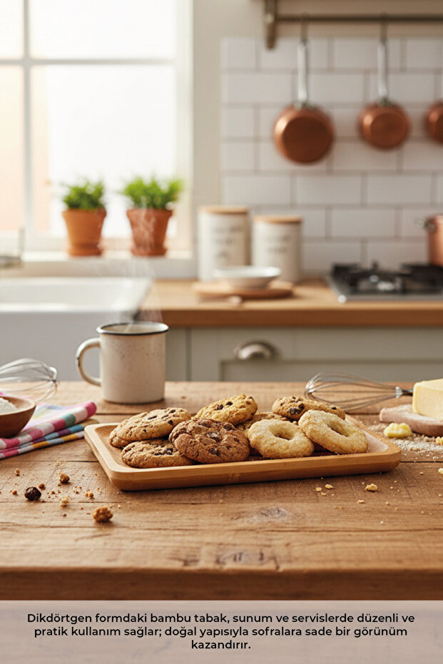 Emmy - Dikdörtgen Tabak 18 cm - 2