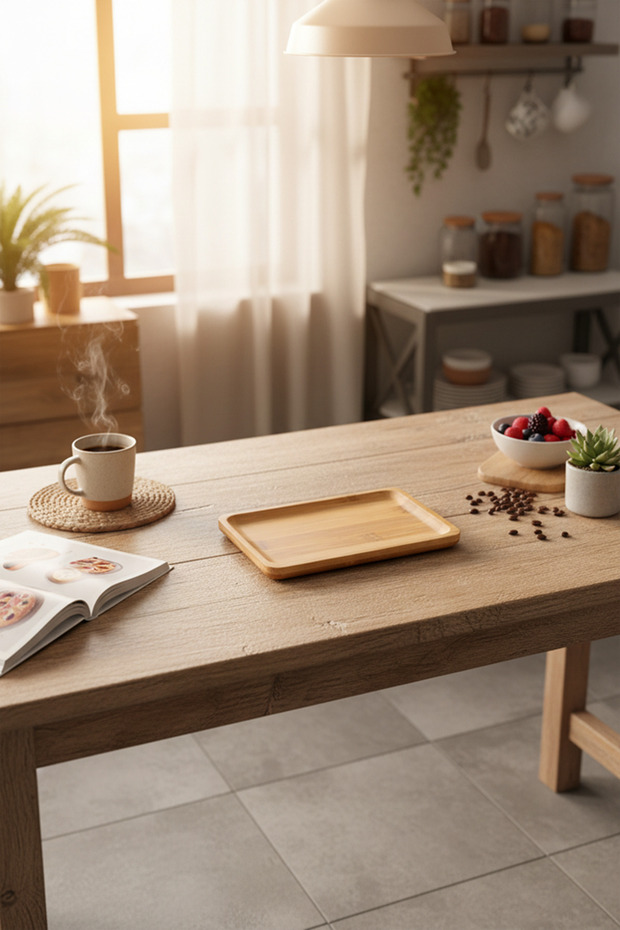 Emmy - Dikdörtgen Tabak 18 cm - 6