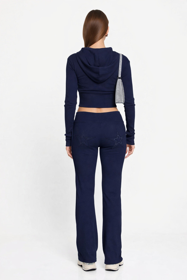 NAVY TRACKPANT - 1