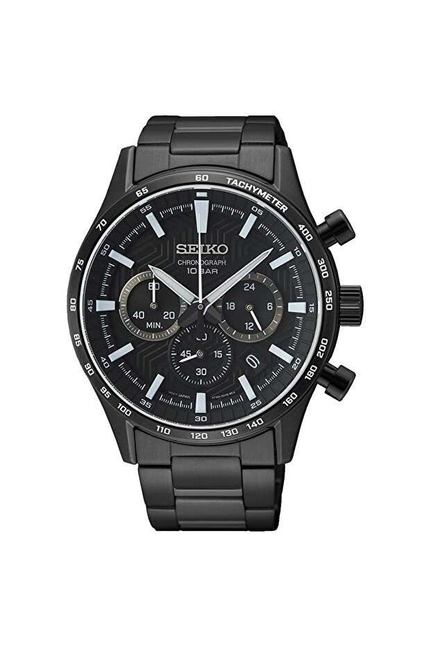 Ssb415P 43 mm Black Sapphire Glass Men's Wristwatch