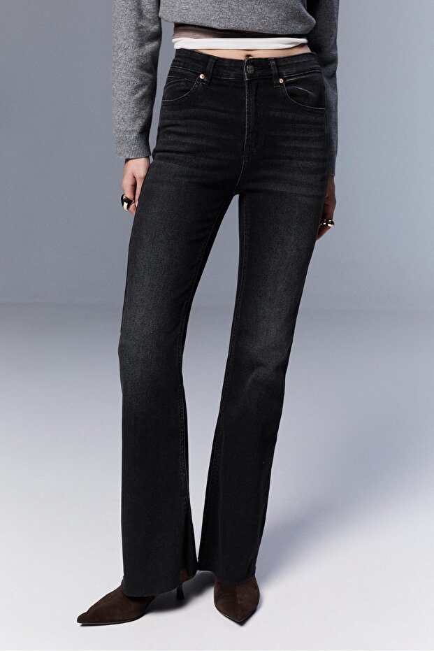 İspanyol paça slim fit jean - 3