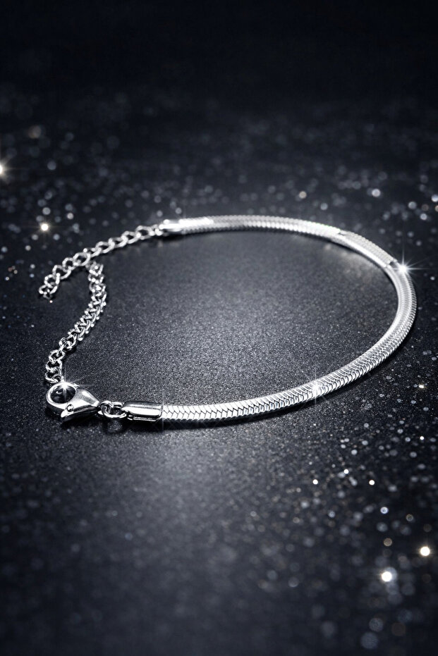 Silver Color Italian Steel Bracelet