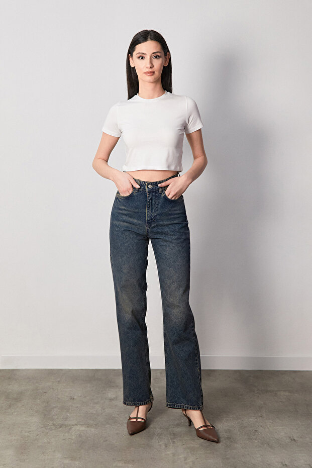 تي شيرت أساسي قصير برقبة دائرية - 3