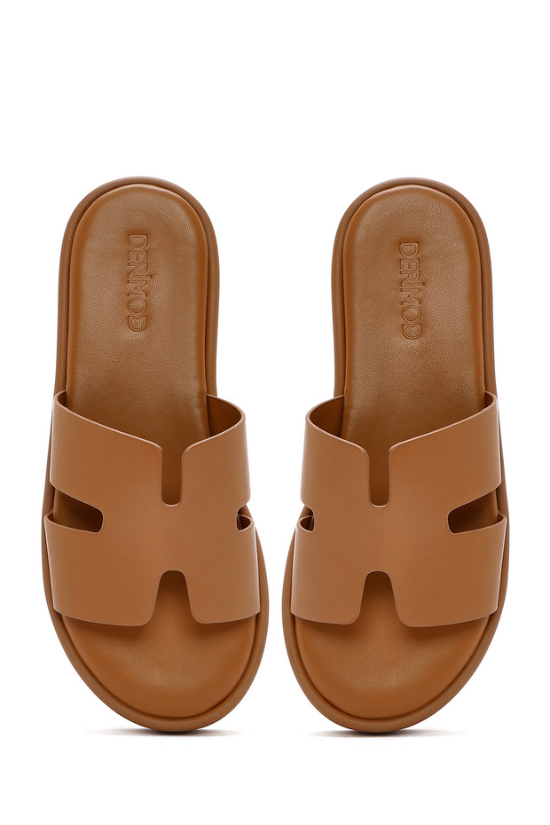 Kadın Taba Kalın Tabanlı Terlik 25SFE480818 - 7