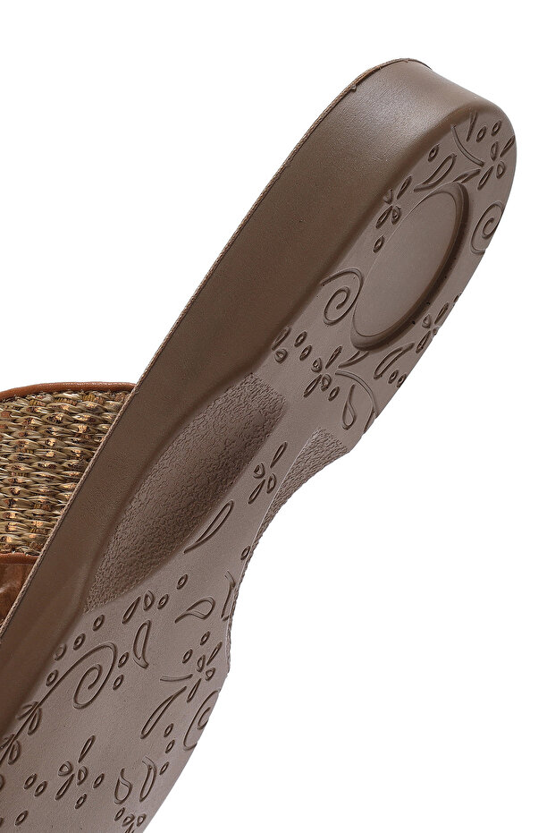 Kadın Taba Hasır Terlik 25SFE4636M7 - 8