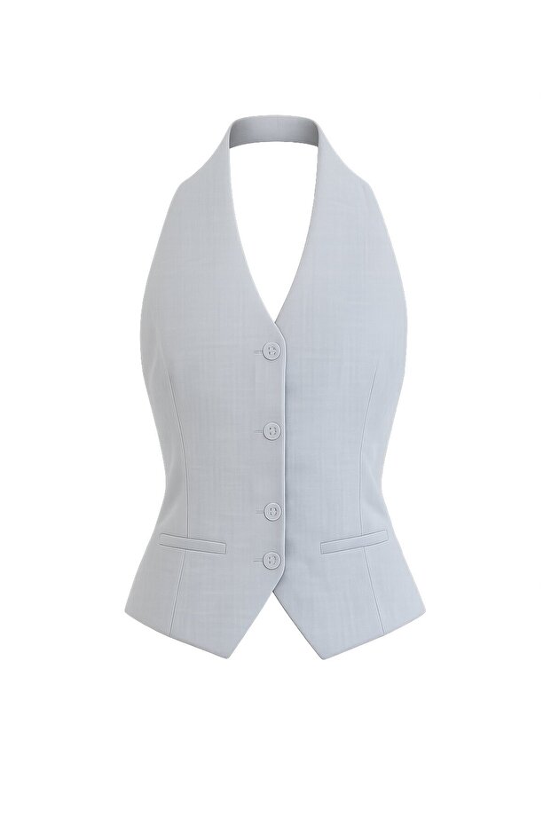 سترة كلاسيكية بأزرار إغلاق - 7