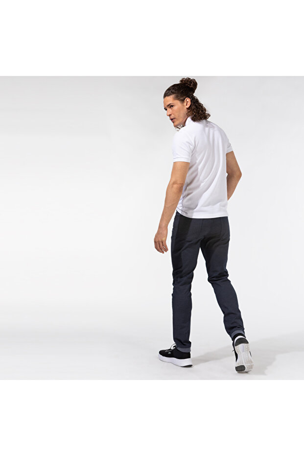 Erkek Slim Fit Lacivert Pantolon - 4
