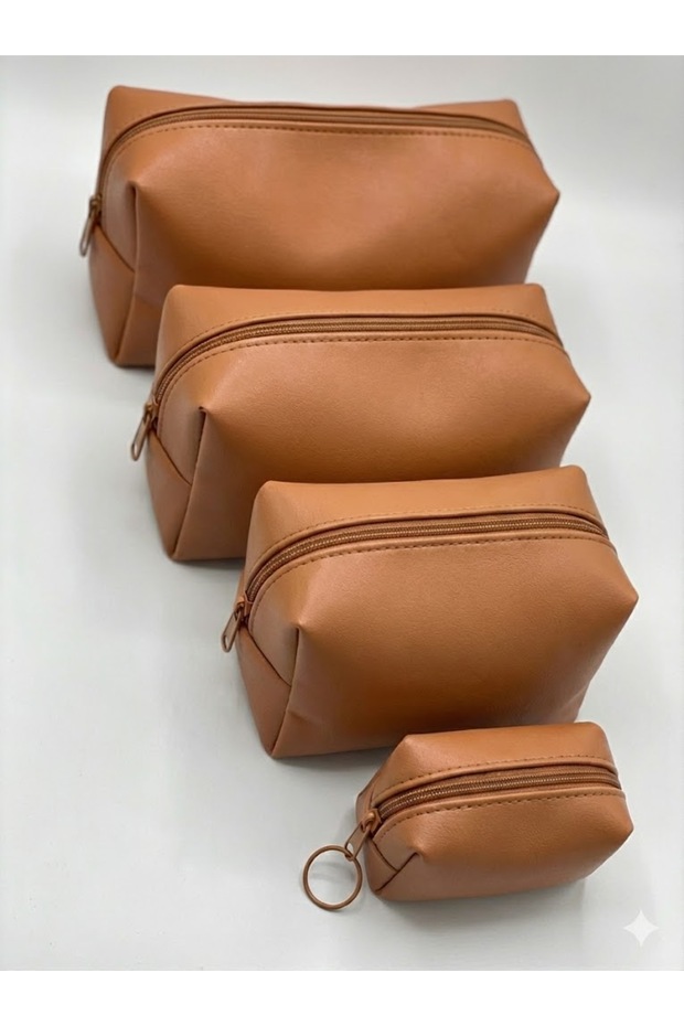 Women's Matryoshka 4-Piece Makeup Bag
