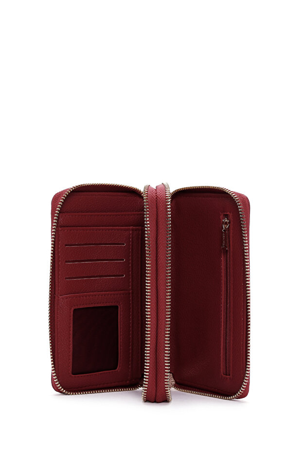 Rote Damenbrieftasche 000A2D5602FT - 6