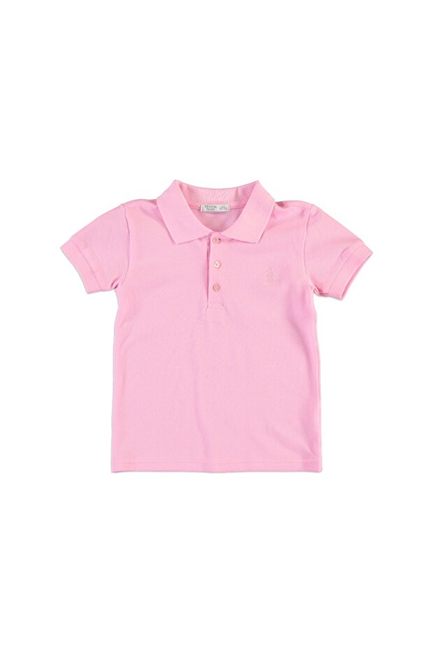 Lily Co Short Sleeve Polo Collar Unisex T-Shirt