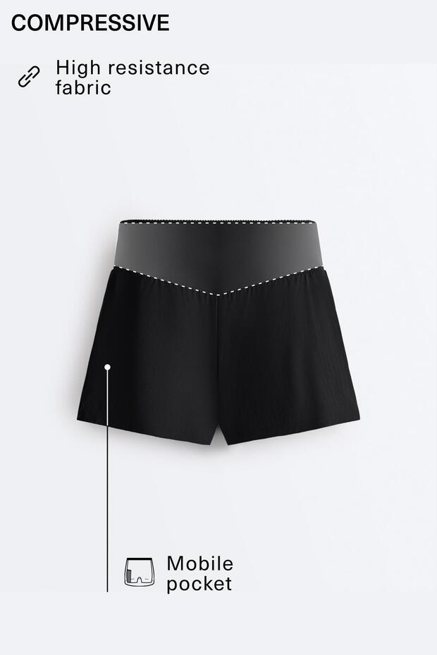 10 cm compressive pocket şort - 8