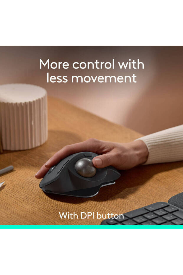 MX Ergo S Plus Wireless Trackball Mouse - 4