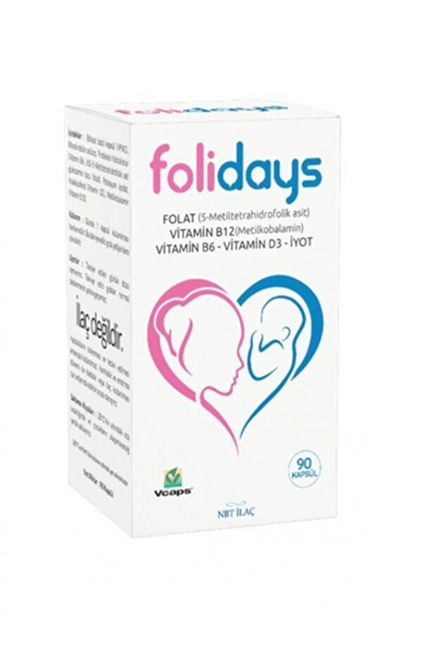 Folidays 90 Kapsül - 1