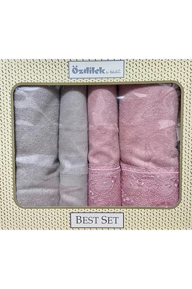 Fidelya A.Grey-Pink Best Set