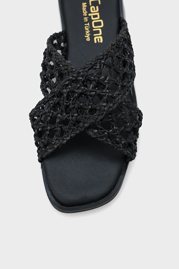 Дамски чехли Loree Straw - 2