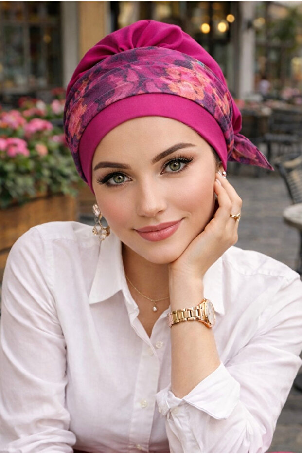 الفوشيه زهرة نمط النطاقات بونيه