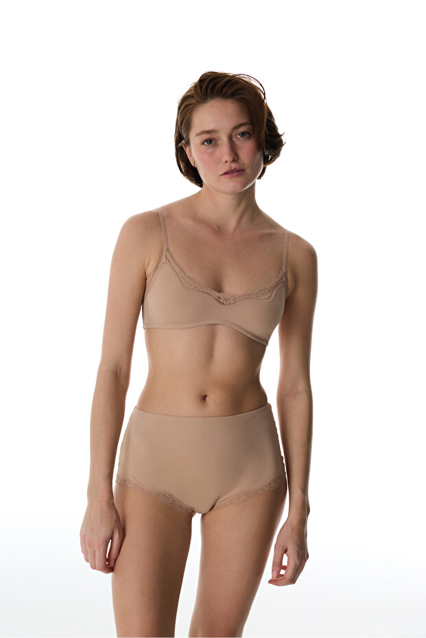 Bej Trim Mini Sütyen - 4