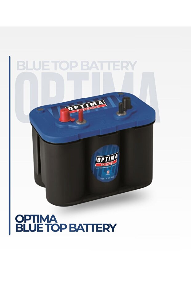 Blue Top 12V 50Ah AGM Slim Battery Dual Purpose Marine & RV 815A CCA