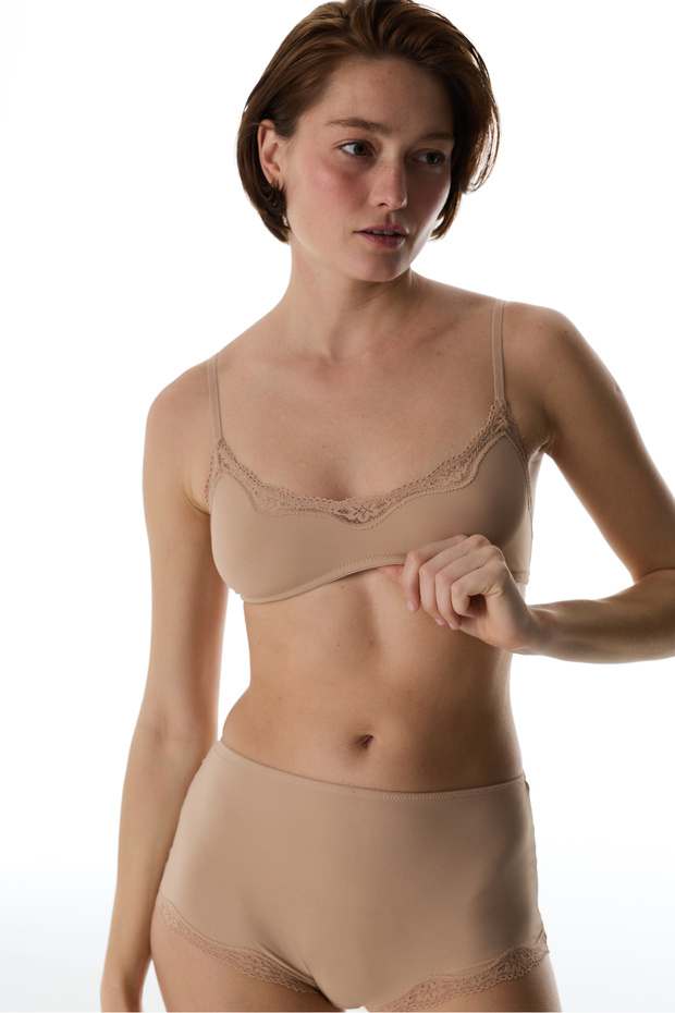 Bej Trim Mini Sütyen - 5