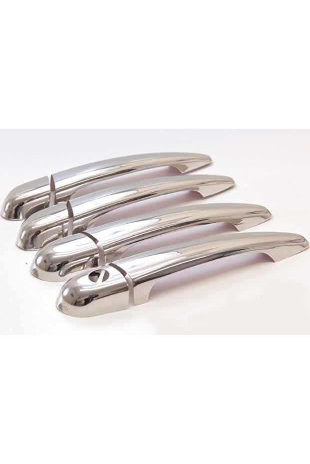 BMW E46 Krom Kapı Kolu Takımı (1998-2001 Makyajsız Kasa) Paslanmaz Çelik - 2