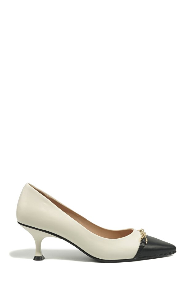 Acacia 6Fx Cream Women's Heeled Shoes