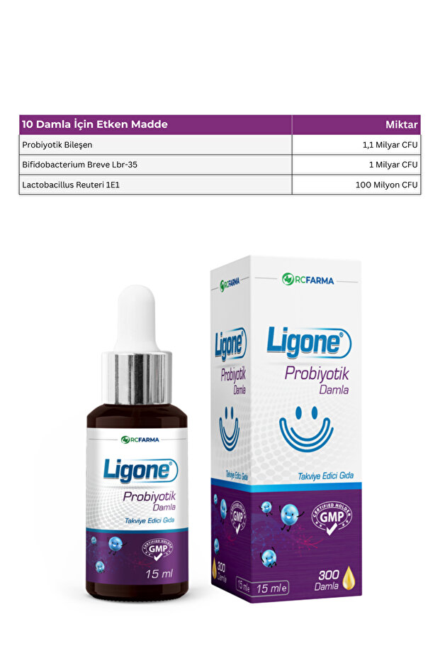 Probiyotik Damla 15 ml Aromasız Sıvı Form - 5