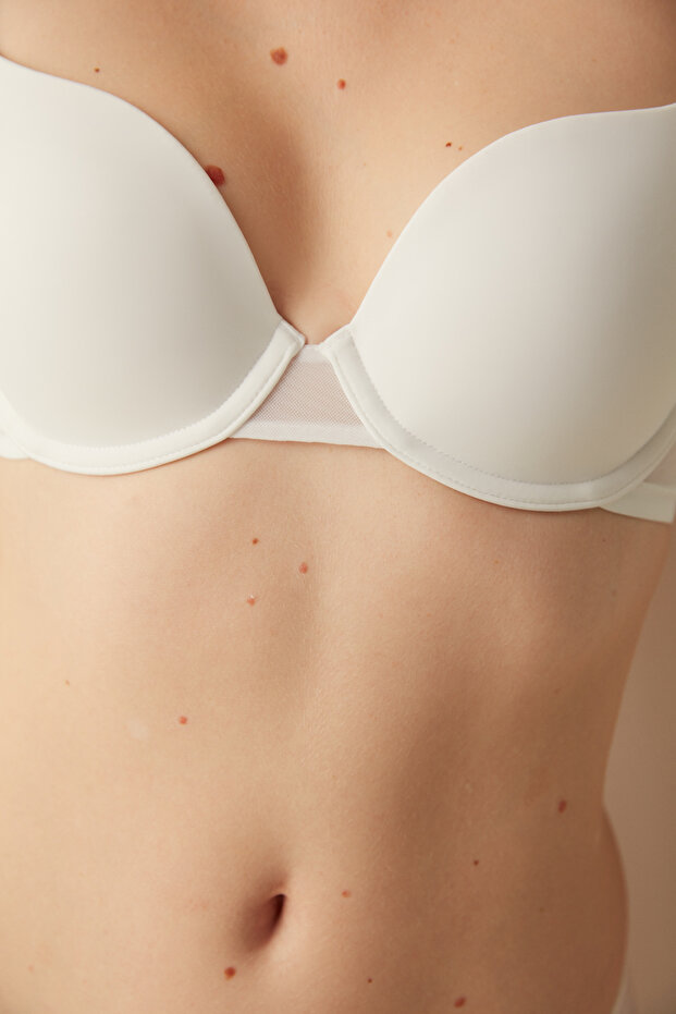 ضوء أبيض Underwire حمالة صدر غير مبطنة - 3