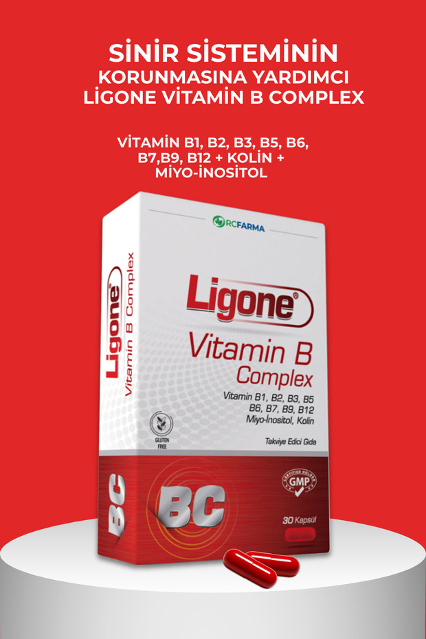 Vitamin B Complex Bitkisel Kapsül 30 Kapsül - 2
