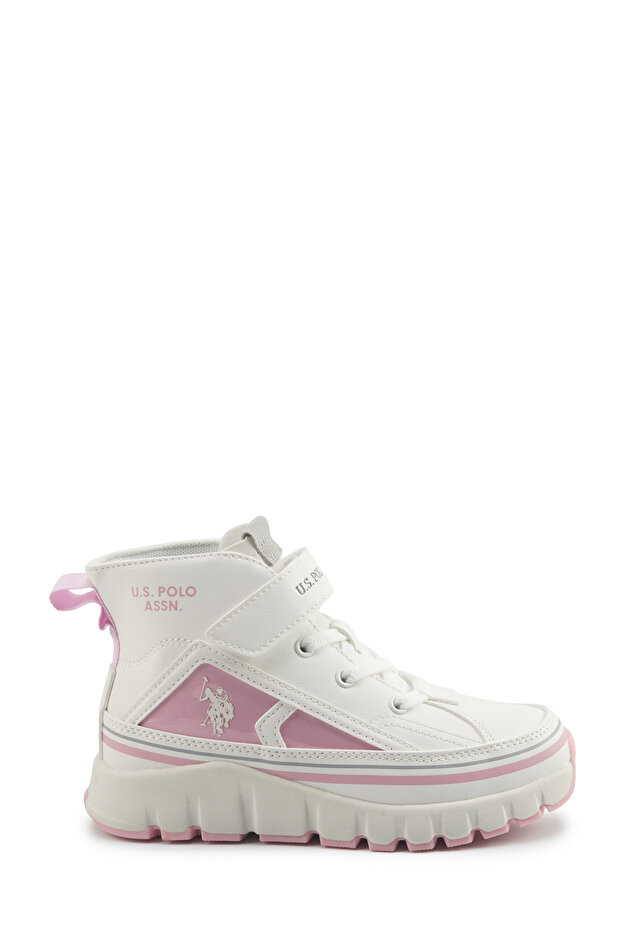 KELTES JR 5PR White Girls' High Sneaker