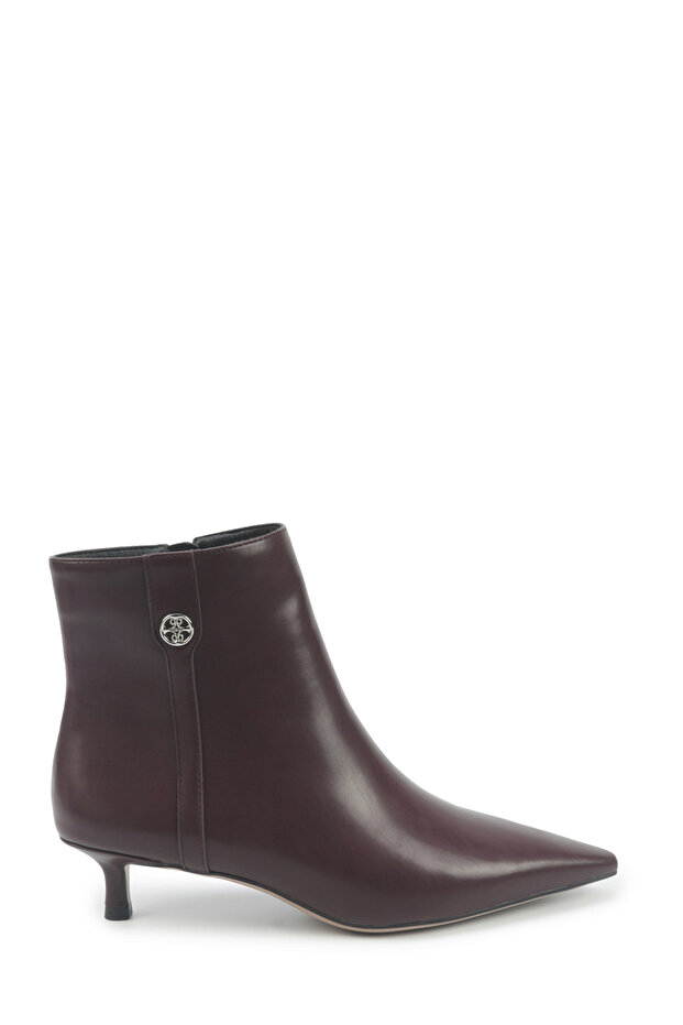 Shalin 5Pr Burgundy Women's Heeled Boots