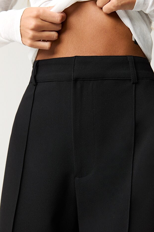Dikiş detaylı smart pantolon - 6