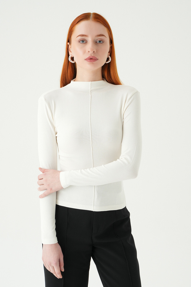 8262A Half Throat Front Panel Badi Ecru - 1