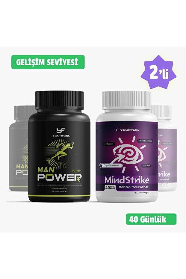 ManPower & MindStrike | 40 Günlük Paket