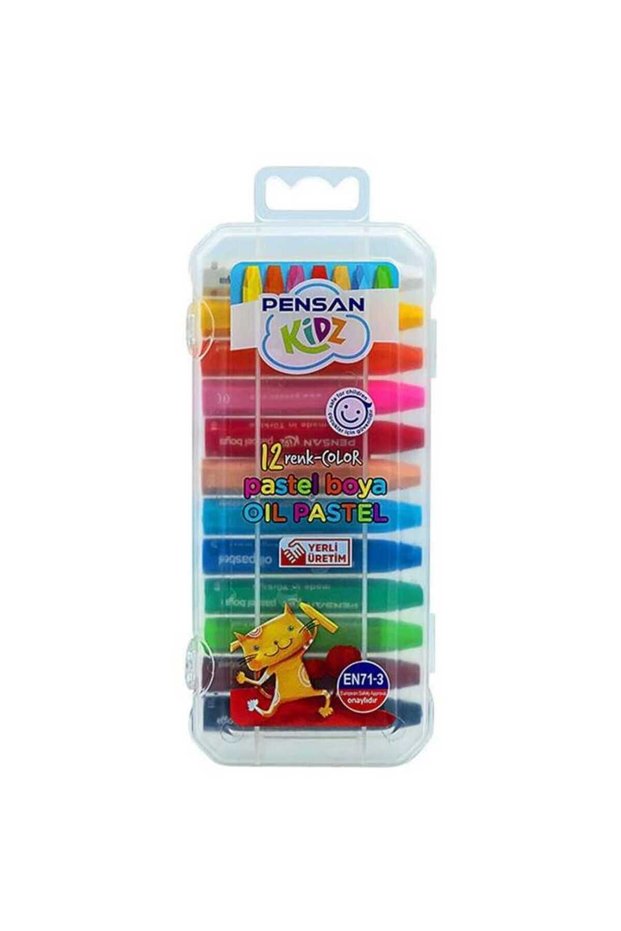 Ki̇dz Pastel Paints 99967 Plastic Boxed 12 Colors
