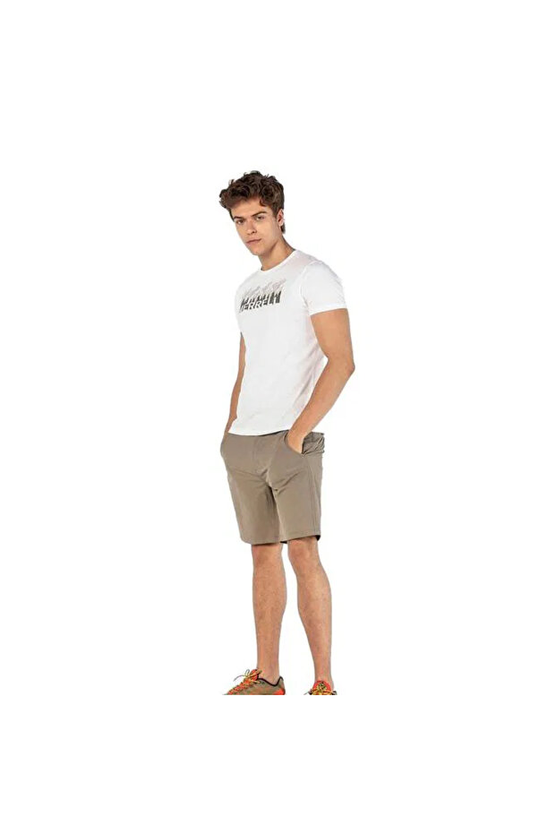 M2CLBAR WALKSHORT Erkek Yürüyüş Şortu bej - 3