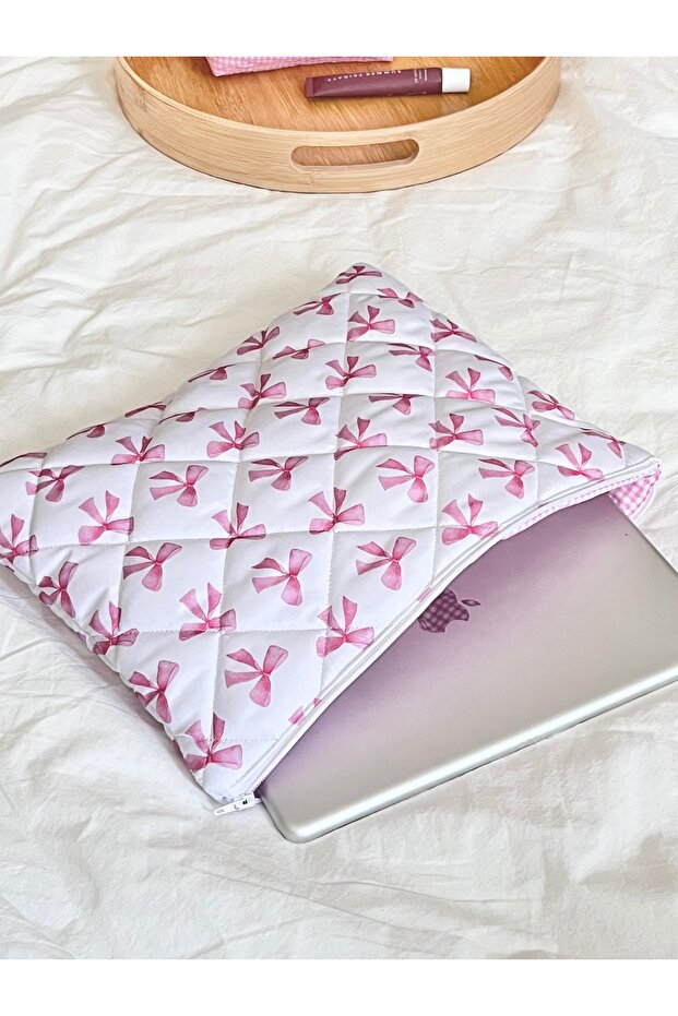 Bow Patterned Tablet Case 10-11 Inch Compatible - 2