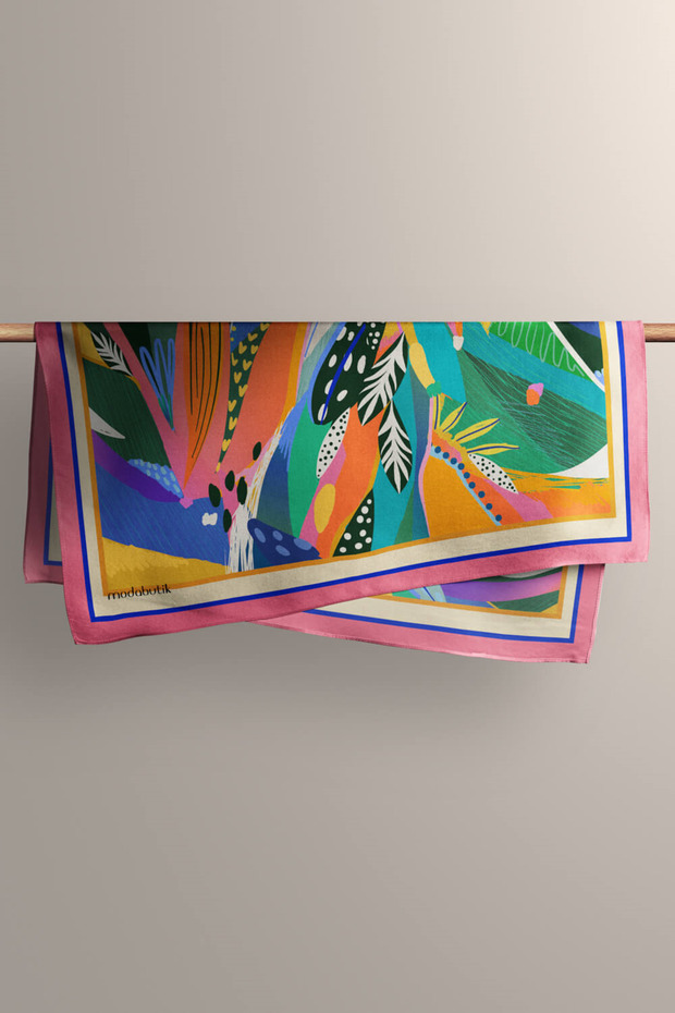 باندانا منقوشة مختلطة - 6