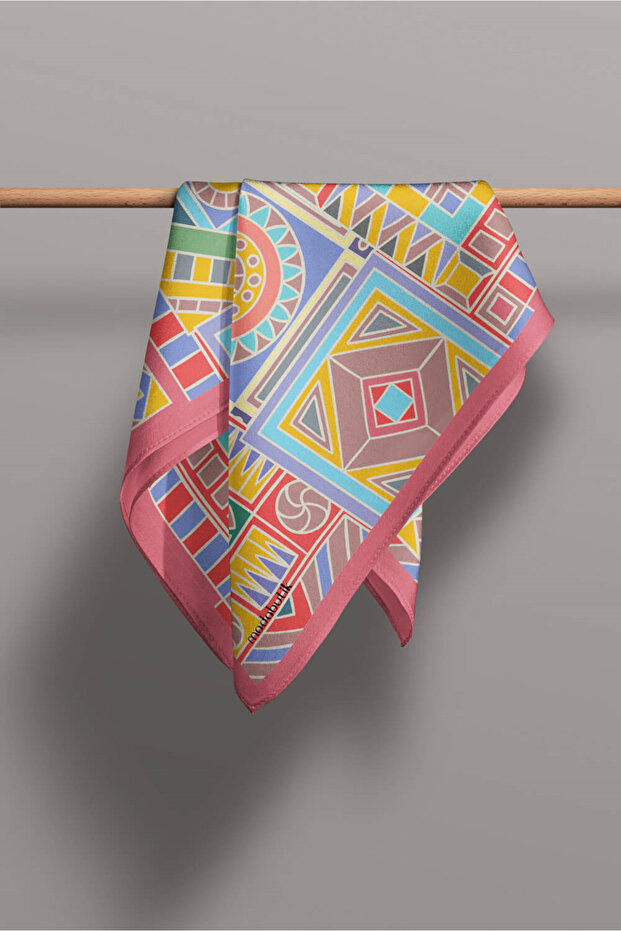 C3 باندانا منقوشة هندسية - 6