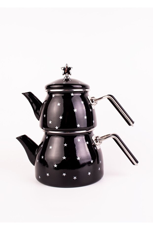 إبريق شاي منقوش بنجمة المينا - 1