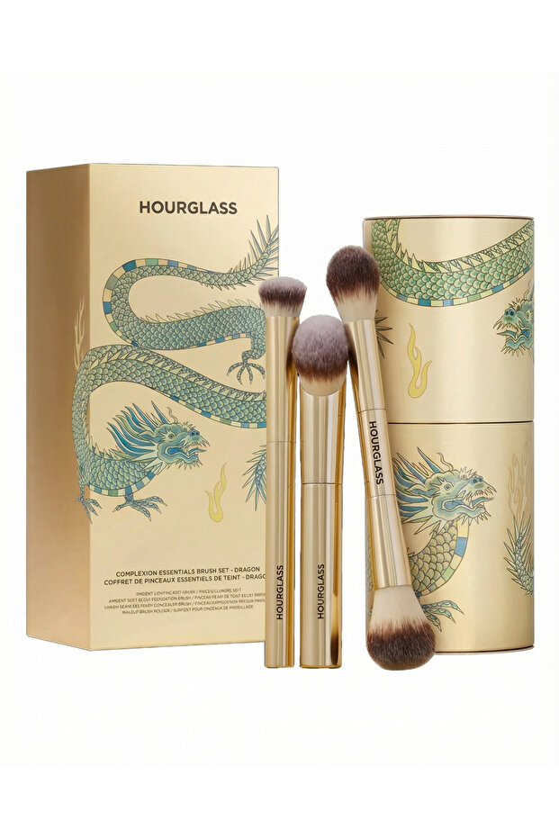 Complexion Essentials Makeup Brush Set Gold Dragon - 1